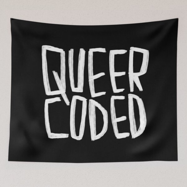 Artikelvorschau, Queer-coded, queer coding entworfen und verkauft von badlydrawnbabe.