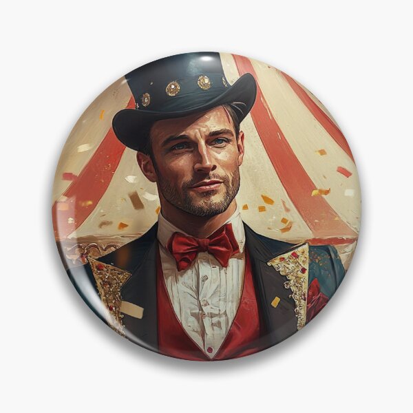 Item preview, The Grand Circus Showman – Vintage Ringmaster Art | Magical Carnival Elegance designed and sold by czki.