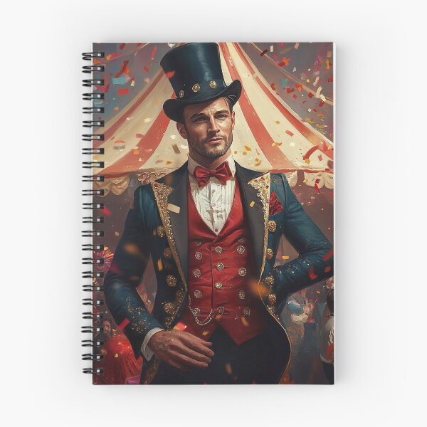 Item preview, The Grand Circus Showman – Vintage Ringmaster Art | Magical Carnival Elegance designed and sold by czki.