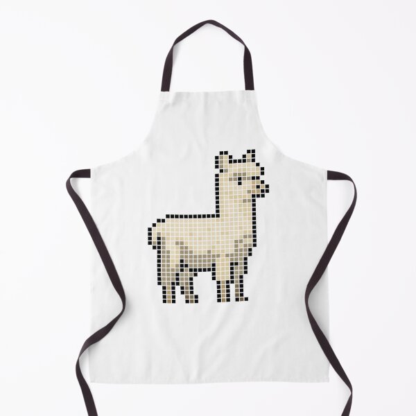 Item preview, Pixeled alpaca (beige) designed and sold by Brain Fart Buffet.