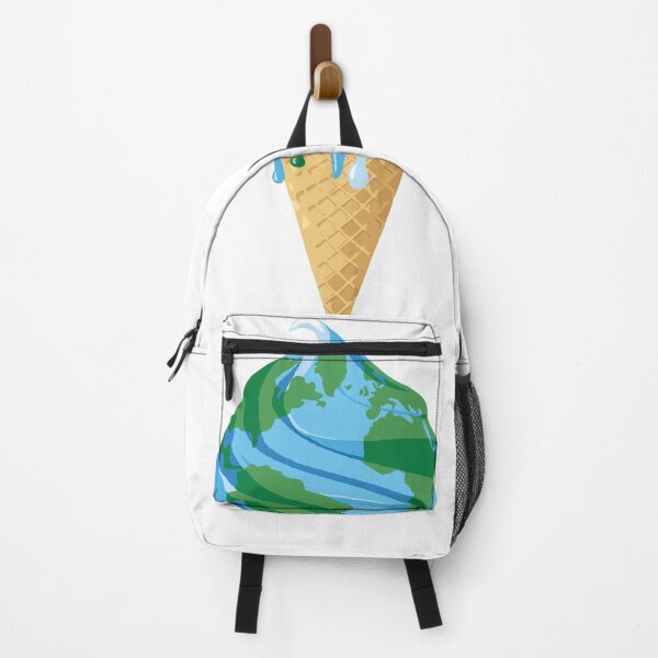 Item preview, Earth is melting ice cream cone designed and sold by TracerMade.