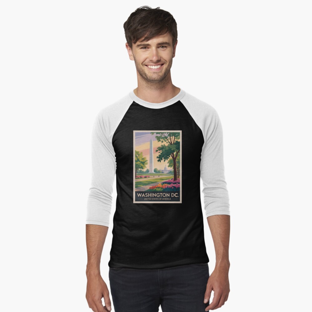 Item preview, Baseball ¾ Sleeve T-Shirt designed and sold by KrisSidDesigns.