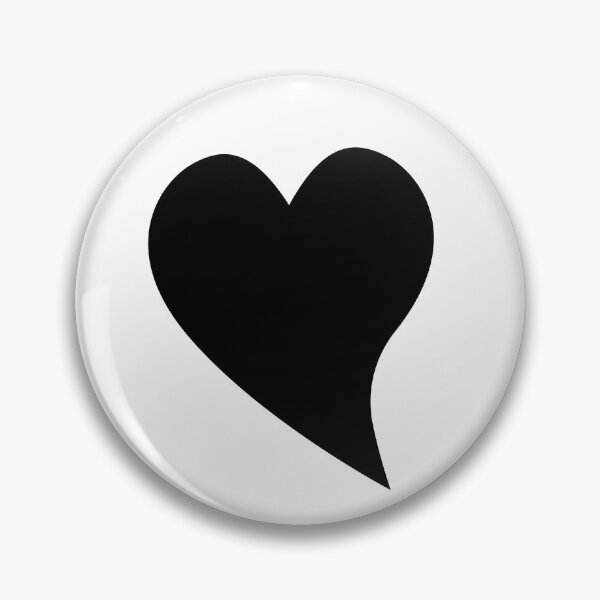 Item preview, black heart designed and sold by GalynaLB.