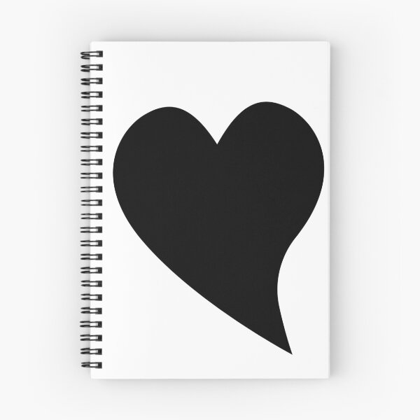 Item preview, black heart designed and sold by GalynaLB.