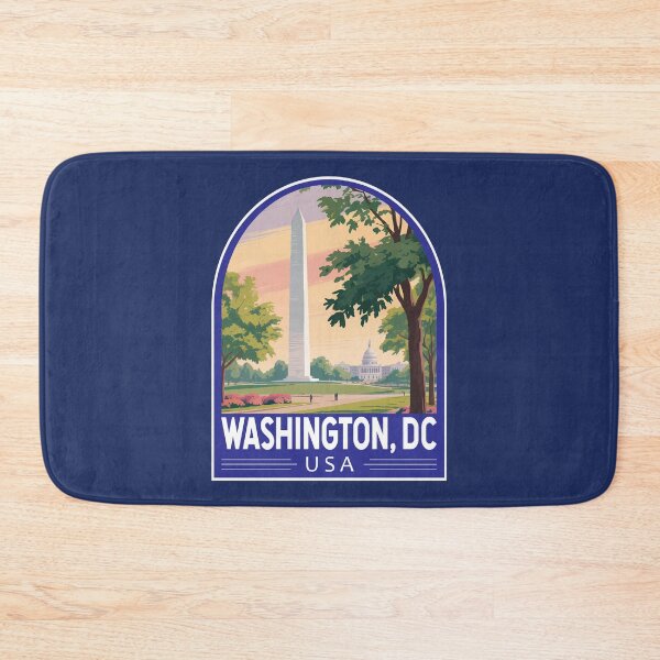 Item preview, Washington DC Travel Art Emblem designed and sold by KrisSidDesigns.
