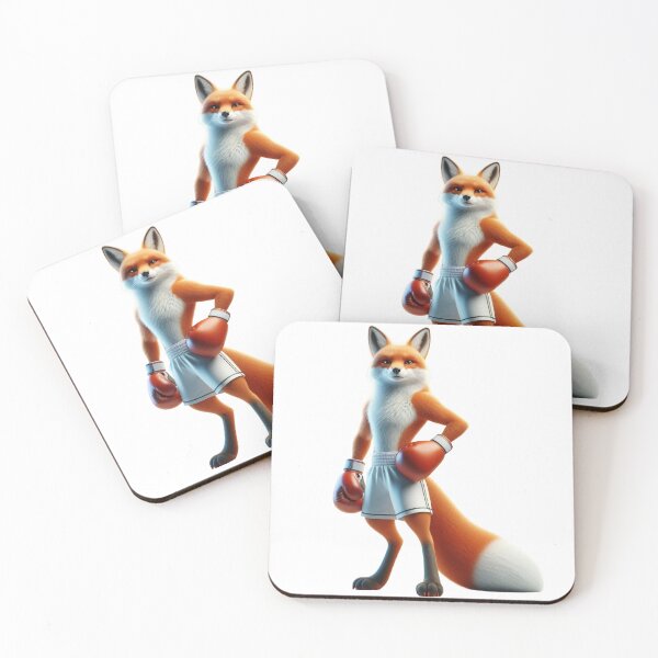 Item preview, Boxing Fox Champion designed and sold by Martial-Art-23.