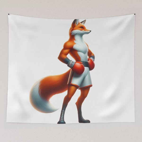 Item preview, Champion Boxing Fox  designed and sold by Martial-Art-23.
