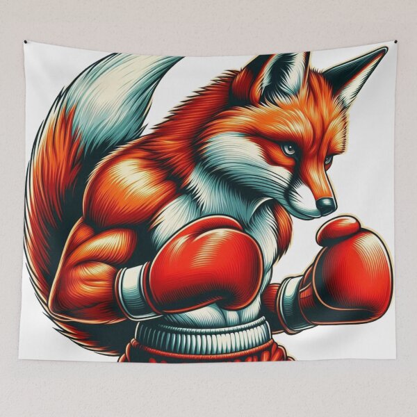 Item preview, Boxing Fox Fighting Stance designed and sold by Martial-Art-23.