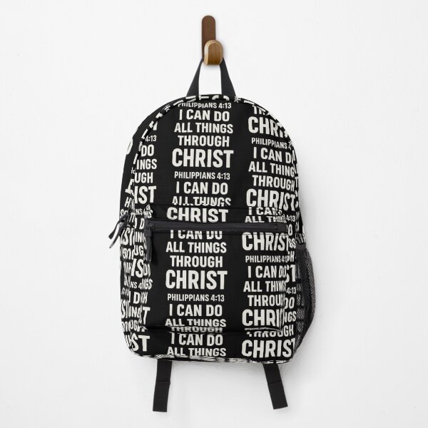 Item preview, I Can Do All Things Through Christ – Philippians 4:13 Bible Verse Design designed and sold by astersgraphics.