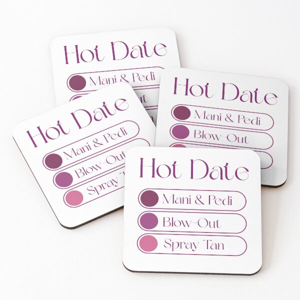 Item preview, "Hot Date Mani Pedi Spray Tan" For That Glam Squad Energy designed and sold by JellybeaKisses.