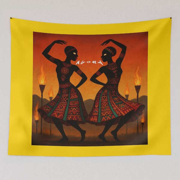 Item preview, African Tribal Art: "Ngoma" Tribal Dance designed and sold by MySophiaStore.