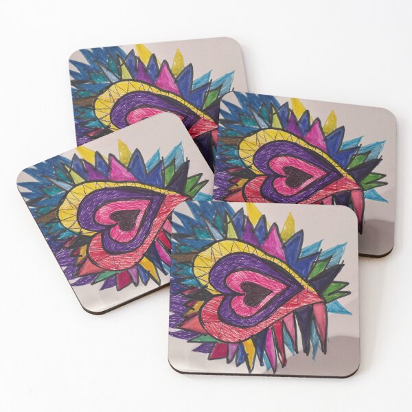 Item preview, Colourful heart  designed and sold by charlieamethyst.