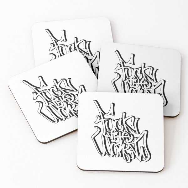 Item preview, FUCK THE WORLD  designed and sold by WCOOL.