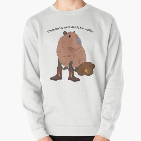 Item preview, Cowboy Boots Capybara designed and sold by gooby-designs.