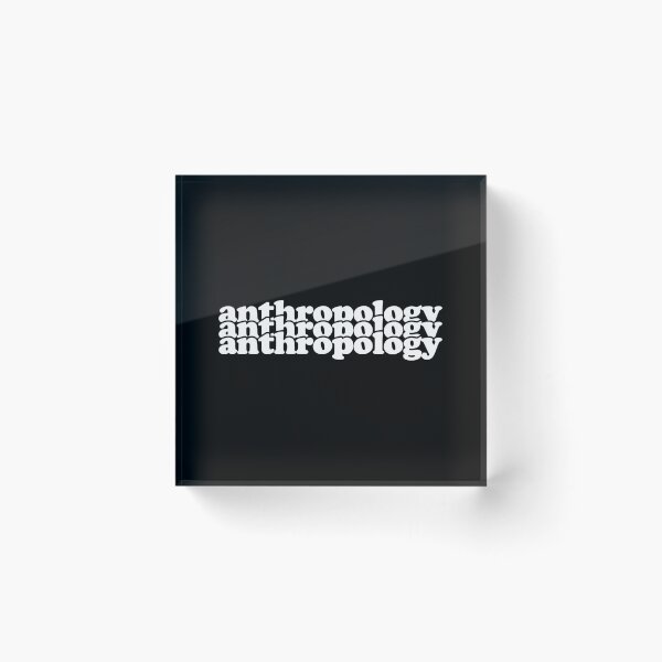 Item preview, Anthropology whiteTripled Text Design designed and sold by EmeraldeaArt.