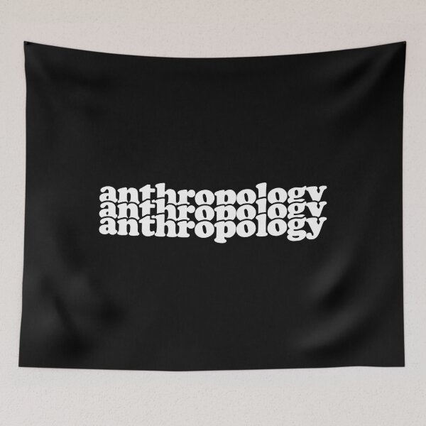 Item preview, Anthropology whiteTripled Text Design designed and sold by EmeraldeaArt.