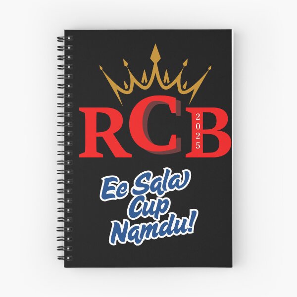 Item preview, RCB Champions 2025 – Ee Sala Cup Namdu ! Victory Crown Design designed and sold by Twin-StudioX.