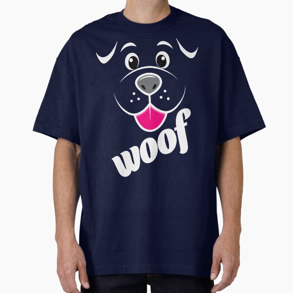 Aperçu de l'œuvre Visage de chien minimaliste, Woof Art pour les amateurs de chiots créée et vendue par ColorWheelDsign.