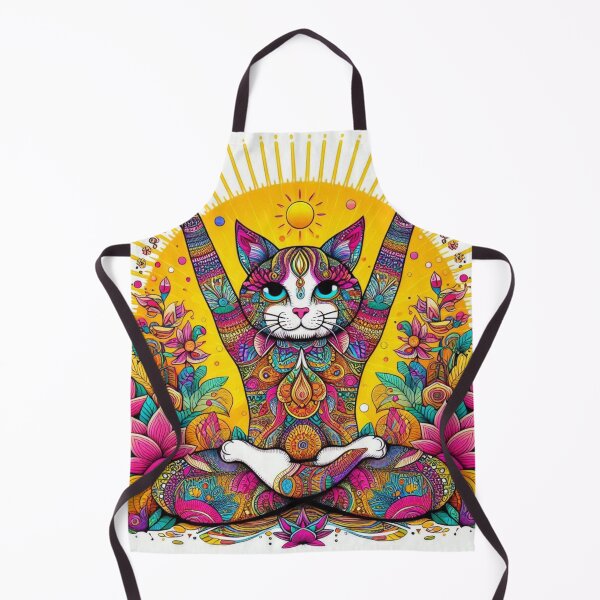 Item preview, Psychedelic Spiritual Cat 5 designed and sold by CatManDrew.