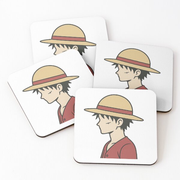 Item preview, Minimal Luffy Profile designed and sold by NeoKitsu.