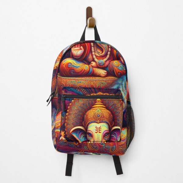 Item preview, Psychedelic Spiritual Tabby with Ganesha  designed and sold by CatManDrew.