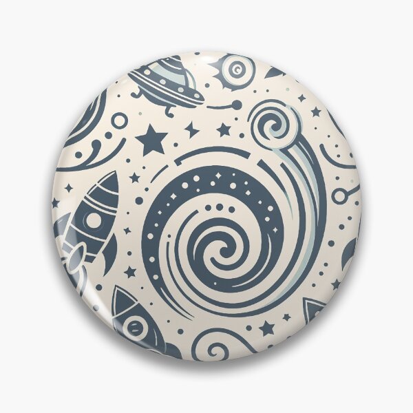 Item preview, Rockets, Spaceships and Stars Pattern designed and sold by ArtFactoryAI.
