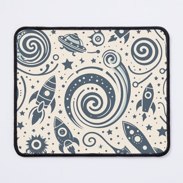 Item preview, Rockets, Spaceships and Stars Pattern designed and sold by ArtFactoryAI.