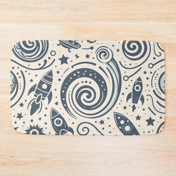 Item preview, Rockets, Spaceships and Stars Pattern designed and sold by ArtFactoryAI.