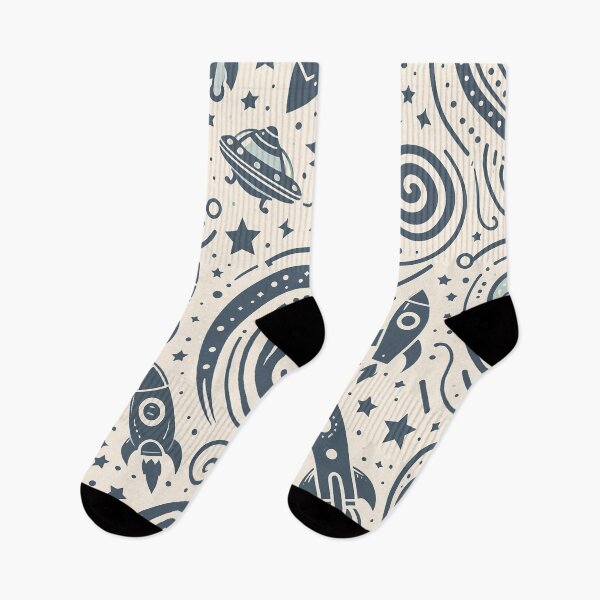 Item preview, Rockets, Spaceships and Stars Pattern designed and sold by ArtFactoryAI.
