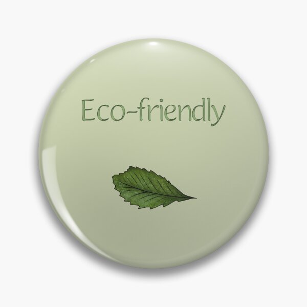 Item preview, The inscription “Eco-friendly” with a leaf designed and sold by Cherevan.