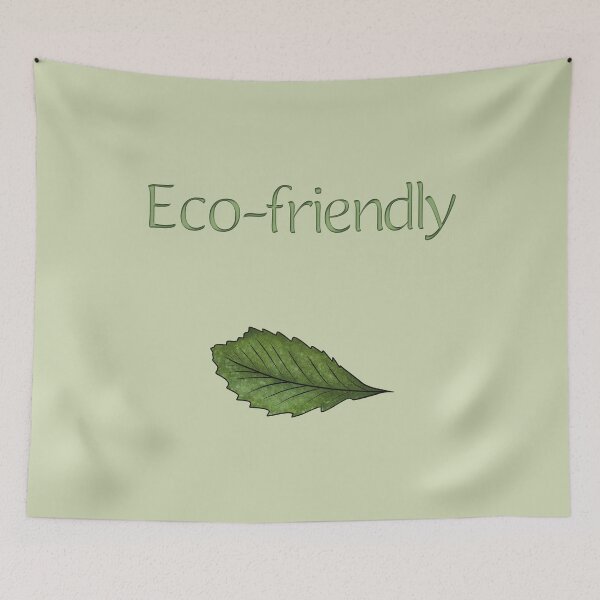 Item preview, The inscription “Eco-friendly” with a leaf designed and sold by Cherevan.