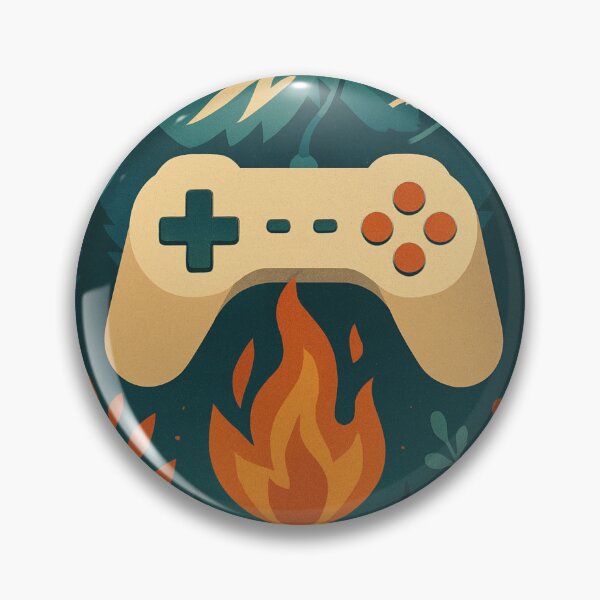 Item preview, Pixel Flame in the Mountains designed and sold by Dabis26.