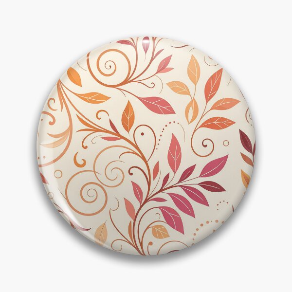 Item preview, Whimsical Swirls Pattern Vines and Leaves designed and sold by ArtFactoryAI.