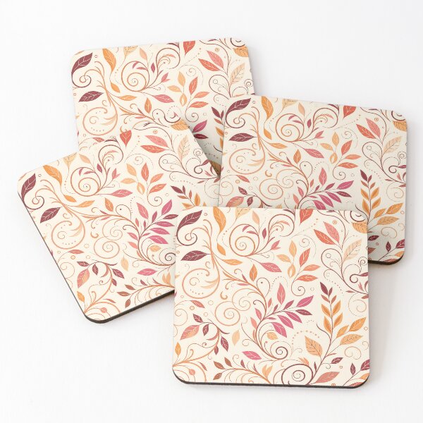 Item preview, Whimsical Swirls Pattern Vines and Leaves designed and sold by ArtFactoryAI.
