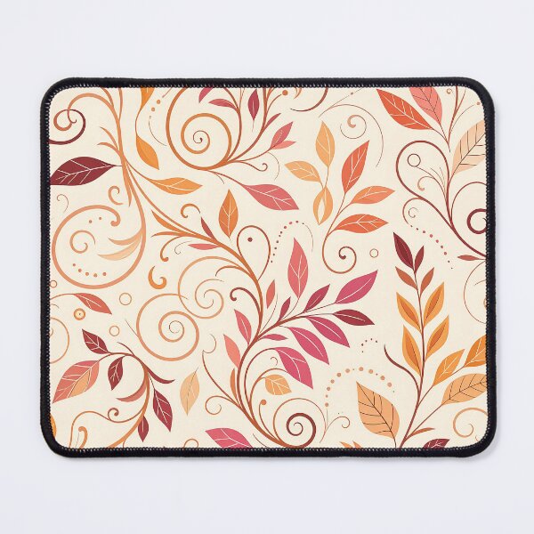 Item preview, Whimsical Swirls Pattern Vines and Leaves designed and sold by ArtFactoryAI.