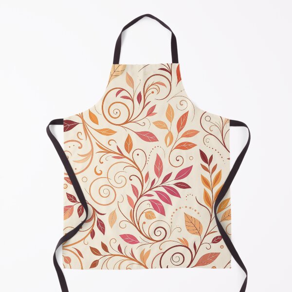 Item preview, Whimsical Swirls Pattern Vines and Leaves designed and sold by ArtFactoryAI.