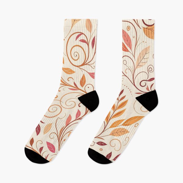 Item preview, Whimsical Swirls Pattern Vines and Leaves designed and sold by ArtFactoryAI.