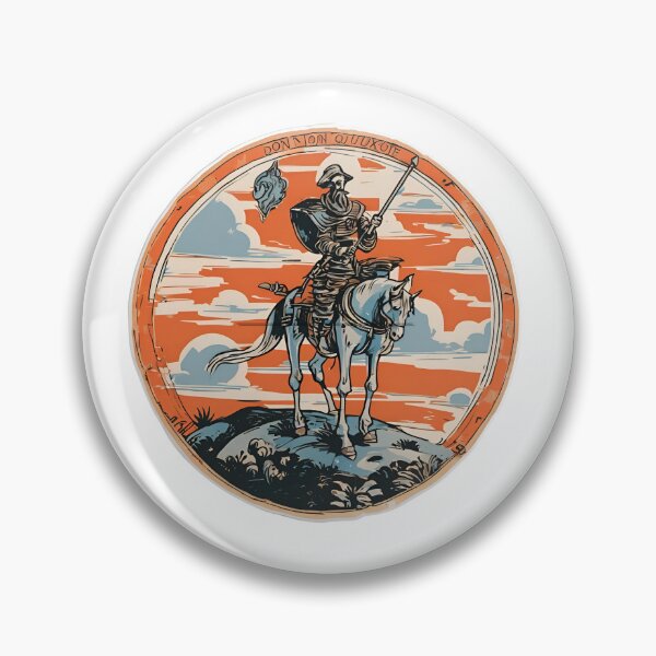Item preview, Don Quixote de la Mancha sticker, by Miguel de Cervantes designed and sold by Filologica.