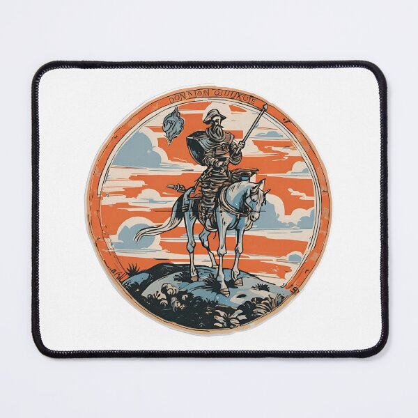 Item preview, Don Quixote de la Mancha sticker, by Miguel de Cervantes designed and sold by Filologica.