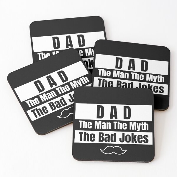 Item preview, DAD The Man The Myth The Bad Jokes T-Shirt designed and sold by BambaKchula.