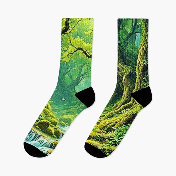 Item preview,  Lush Jungle Waterfall Bliss designed and sold by Health And Fitness Posts e-Store.