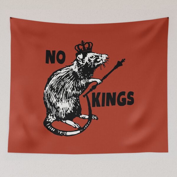 Item preview, No Kings - Rat King designed and sold by DesignCollectiv.