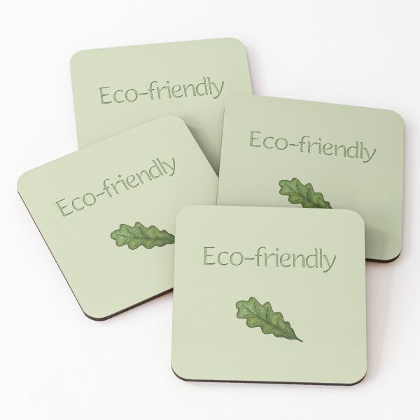 Item preview, The inscription “Eco-friendly” with a leaf designed and sold by Cherevan.