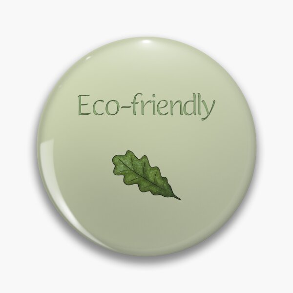 Item preview, The inscription “Eco-friendly” with a leaf designed and sold by Cherevan.