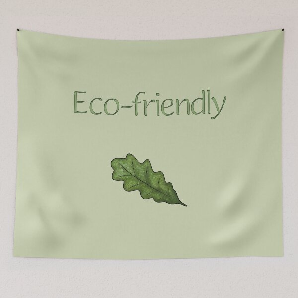 Item preview, The inscription “Eco-friendly” with a leaf designed and sold by Cherevan.
