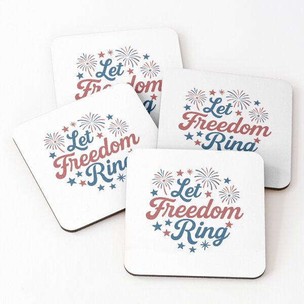 Item preview, Let Freedom Ring Americana for the Fourth of July Patriotic Sayings  designed and sold by PaperieJennifer.