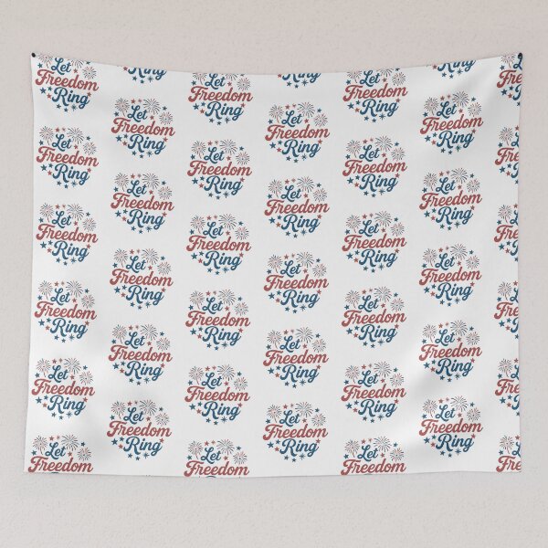 Item preview, Let Freedom Ring Americana for the Fourth of July Patriotic Sayings  designed and sold by PaperieJennifer.