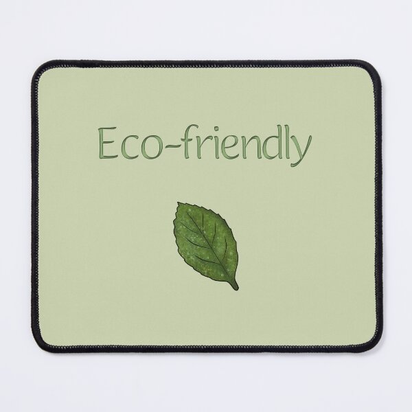 Item preview, The inscription “Eco-friendly” with a leaf designed and sold by Cherevan.
