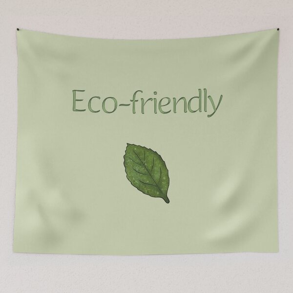 Item preview, The inscription “Eco-friendly” with a leaf designed and sold by Cherevan.