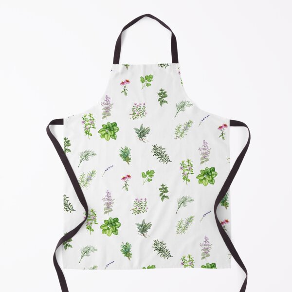 Item preview, Watercolor Garden and Culinary Herbs designed and sold by silviaol.